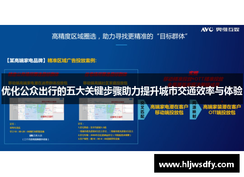 优化公众出行的五大关键步骤助力提升城市交通效率与体验